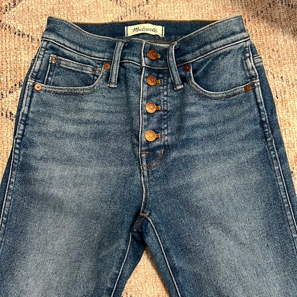 Madewell 10” High Rise Skinny - Size 25